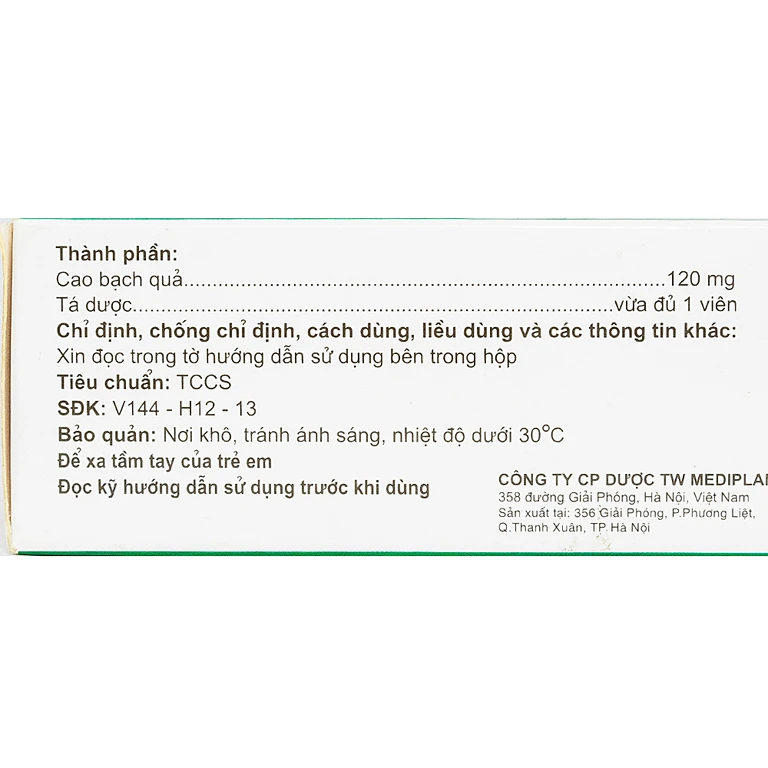 Thuốc Gintana 120 Mediplantex (Hộp 60 Viên) – Điều Trị Thiểu Năng Tuần Hoàn Não, Giảm Mất Trí Nhớ, Hội Chứng Khập Khiễng Cách Hồi - Ảnh 2