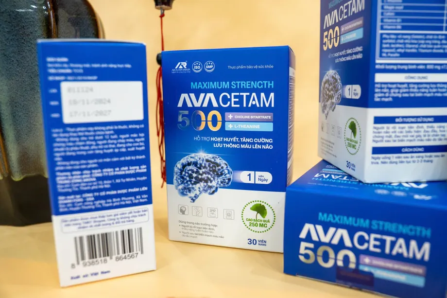 Hoạt Huyết Avacetam 500 (Hộp 30 Viên) – Tăng Tuần Hoàn Máu Brain, Giảm Rối Loạn Tiền Đình - Ảnh 4