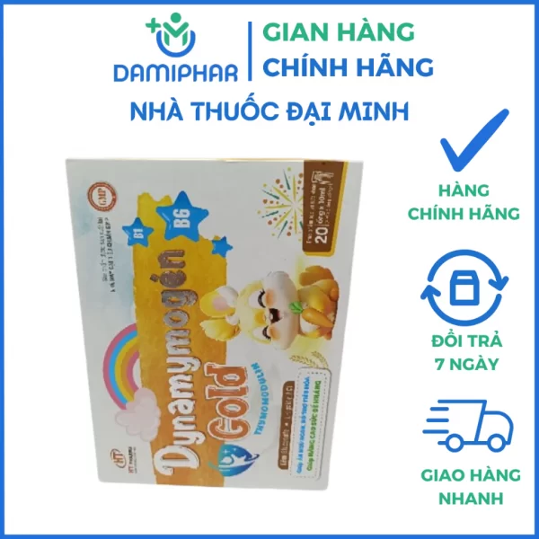 Siro Ăn Ngon Dynamymogen Gold Hộp 20 Ống - Giúp Bé Hết Biếng Ăn, Tăng Cân Tự Nhiên, Tăng Sức Đề Kháng - Hình ảnh 5