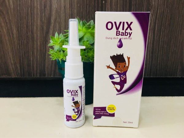 Dung dịch vệ sinh mũi OVIX baby