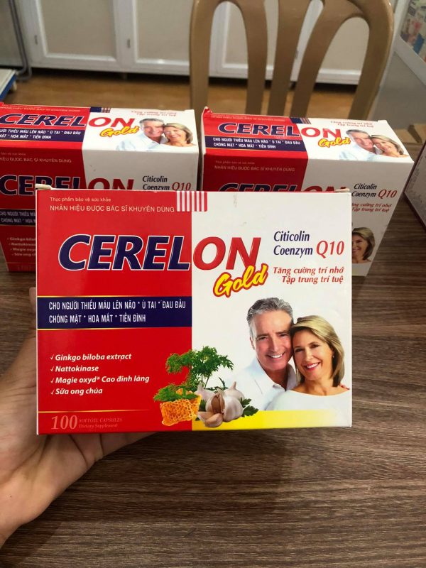 CERELON GOLD - BỔ SUNG DƯỠNG CHẤT CHO NÃO BỘ - Hình ảnh 2