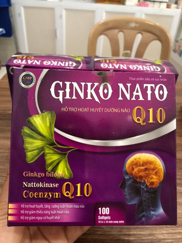 HOẠT HUYẾT DƯỠNG NÃO GINKO NATO Q10