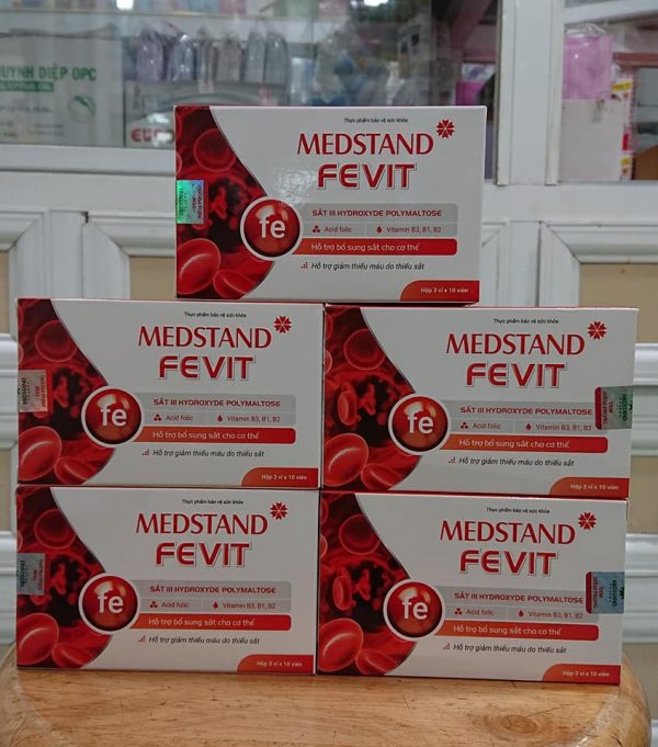 MEDSTAND FEVIT - BỔ SUNG SẮT CHO CƠ THỂ