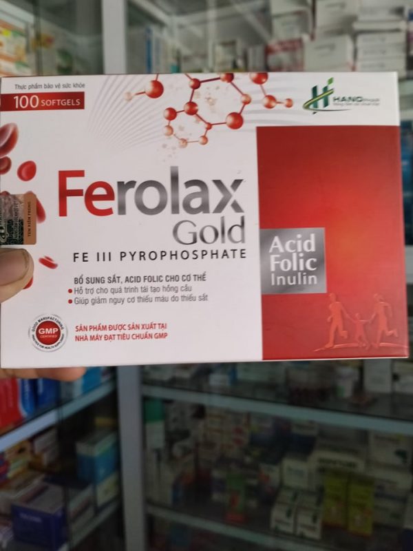 FEROLAX - BỔ SUNG SẮT VÀ ACID FOLIC CHO CƠ THỂ - Hình ảnh 2