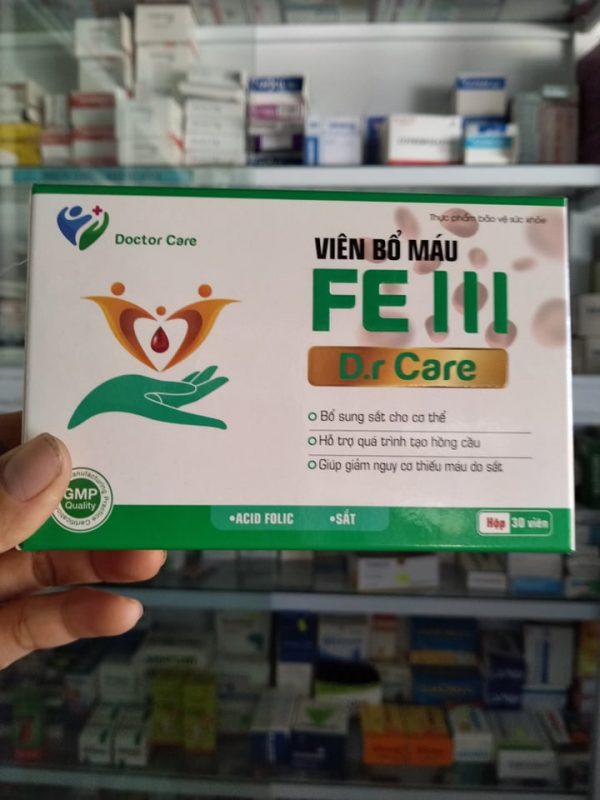 VIÊN BỔ MÁU FE III DR.CARE - Hình ảnh 2