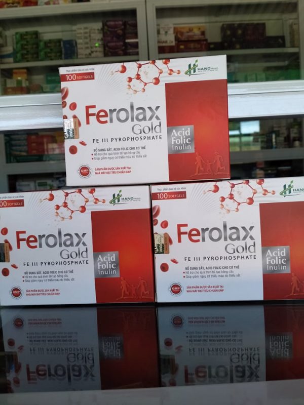 FEROLAX - BỔ SUNG SẮT VÀ ACID FOLIC CHO CƠ THỂ