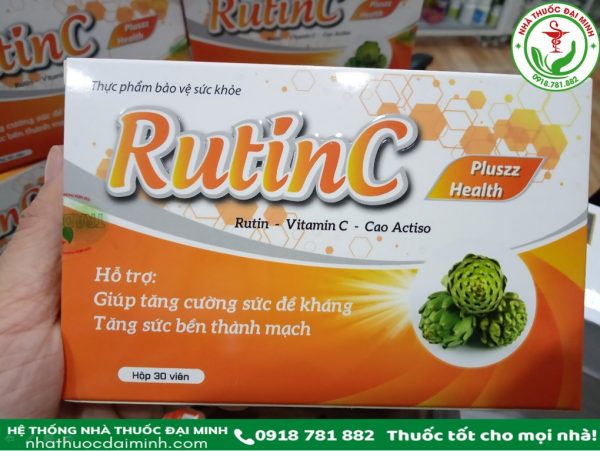 RUTINC - TĂNG CƯỜNG SỨC ĐỀ KHÁNG