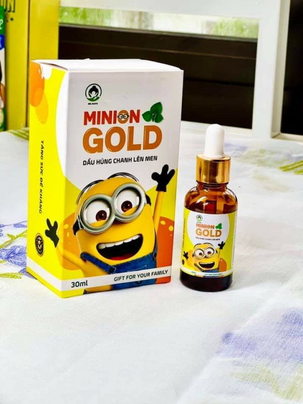 Dầu Húng Chanh Lên Men Minion Gold