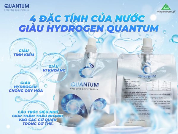 Nước Uống Giàu Hydrogen Quantum 333ml - Hình ảnh 3