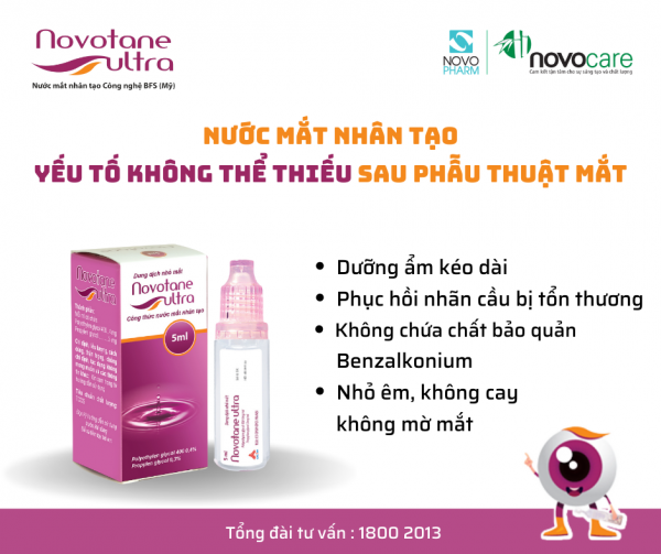 Novotane Ultra 5ml - Nước mắt nhân tạo - Hình ảnh 7