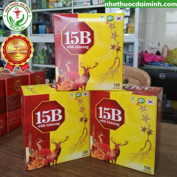 Viên Bổ Tổng Hợp 15B With Ginseng - Giúp Ăn Ngon, Tăng Sức Đề Kháng, Tăng Cường Sức Khỏe - Hình ảnh 2