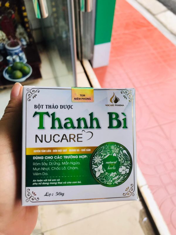 Bột Thảo Dược Thanh Bì Nucare Lọ 50g - - Hình ảnh 2