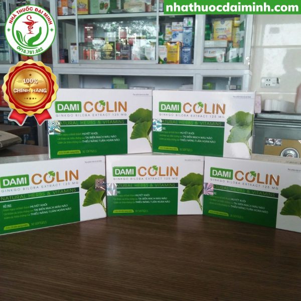 HOẠT HUYẾT DƯỠNG NÃO DAMI COLIN - Hình ảnh 4