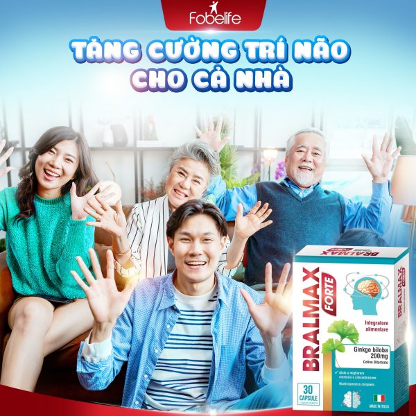 Bổ Não Bralmax Forte Hộp 30 Viên - - Hình ảnh 2