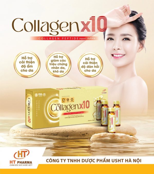 Collagen Nước The Collagen X10 Hộp 8 Lọ - Dưỡng Da, Tăng Đàn Hồi Cho Da - Hình ảnh 5