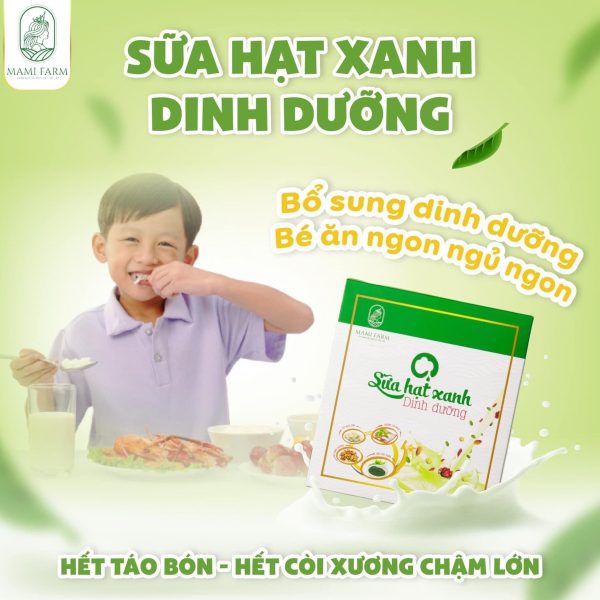 Sữa Hạt Xanh Dinh Dưỡng Mami Farm – Bữa Ăn Lành Mạnh, Bổ Dưỡng Từ Thực Vật - Hình ảnh 2