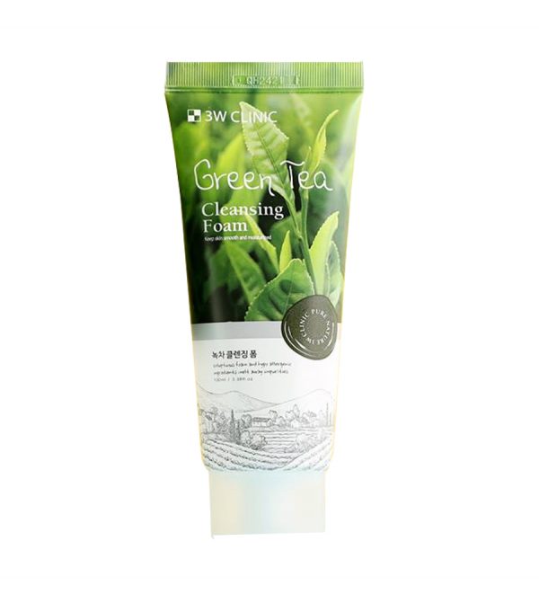 Sữa Rửa Mặt Chiết Xuất Từ Trà Xanh 3W Clinic Green Tea Foam Cleansing - Hình ảnh 2