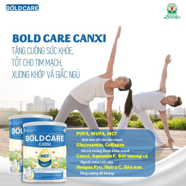 Sữa Bold Care Canxi 900g - Tăng Cường Sức Khỏe, Tốt Cho Tim Mạch, Xương Khớp Và Giấc Ngủ - Hình ảnh 3