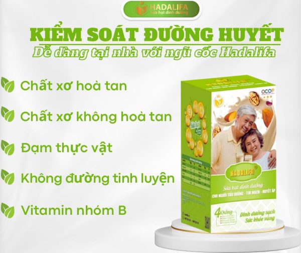 Ngũ Cốc Hadalifa Tốt Cho Tim Mạch – Tiểu Đường – Huyết Áp - Hình ảnh 3