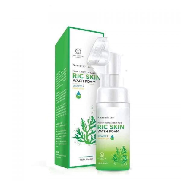 SỮA RỬA MẶT TẢO BIỂN RIC SKIN WASH FOAM