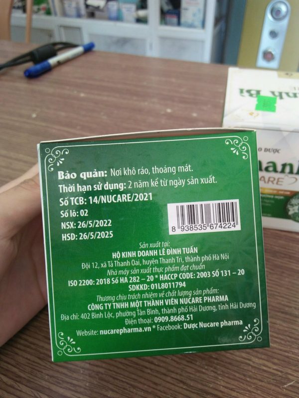 Bột Thảo Dược Thanh Bì Nucare Lọ 50g - - Hình ảnh 5