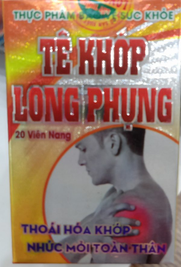 TÊ KHỚP LONG PHỤNG - HỖ TRỢ GIẢM ĐAU XƯƠNG KHỚP