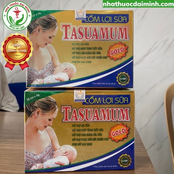 Cốm Lợi Sữa Tasuamum Gold - Hỗ Trợ Tăng Tiết Sữa, Giảm Tắc Tia Sữa, Phục Hồi Sức Khỏe Sau Sinh - Hình ảnh 2