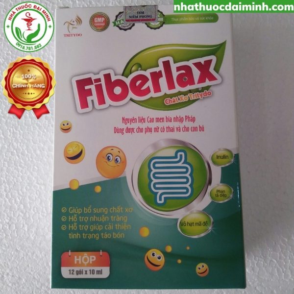 Chất Xơ Tritydo Fiberlax - Bổ Sung Chất Xơ, Nhuận Tràng, Cải Thiện Táo Bón - Hình ảnh 2