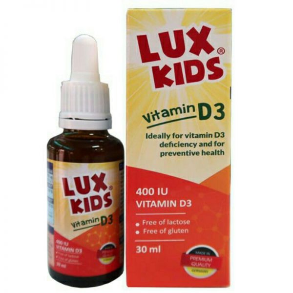 LUX KIDS VITAMIN D3 - Bổ sung vitamin D3 giúp tăng cường hấp thu Calci giúp xương chắc khỏe. - Hình ảnh 2