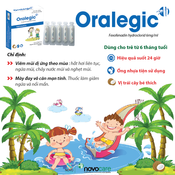 Oralegic- chỉ định viêm mũi dị ứng và mày đay - - Hình ảnh 7