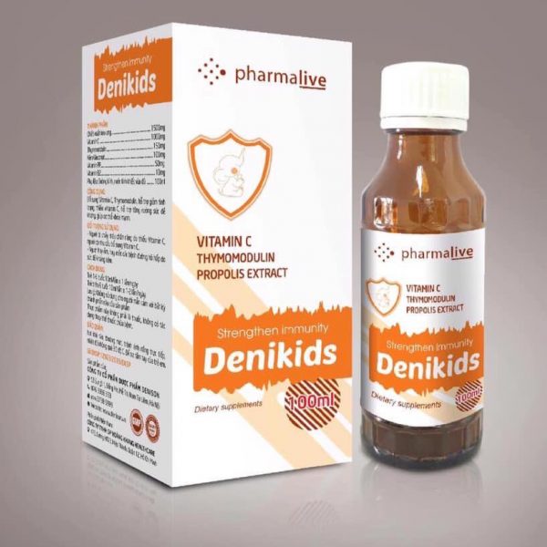 DENIKIDS - BỔ SUNG VITAMIN C, TĂNG SỨC ĐỀ KHÁNG