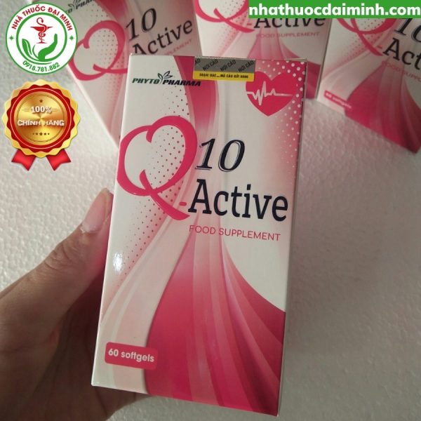 Viên Uống Q10-Active - Bổ Sung Coenzyme Q10, Chống Oxy Hóa, Tốt Cho Tim Mạch - Hình ảnh 2