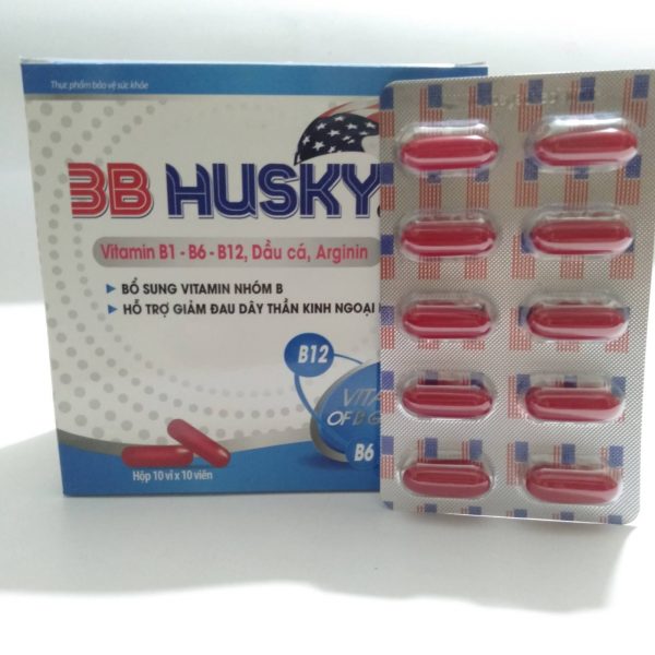 VIÊN UỐNG BỔ SUNG VITAMIN 3B HUSKY GOL EXTRA