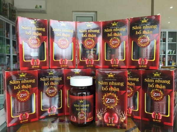 SÂM NHUNG BỔ THẬN Z25 - BỔ THẬN, TRÁNG DƯƠNG, TĂNG CƯỜNG SINH LÝ