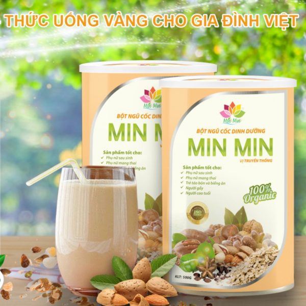 BỘT NGŨ CỐC DINH DƯỠNG MIN MIN