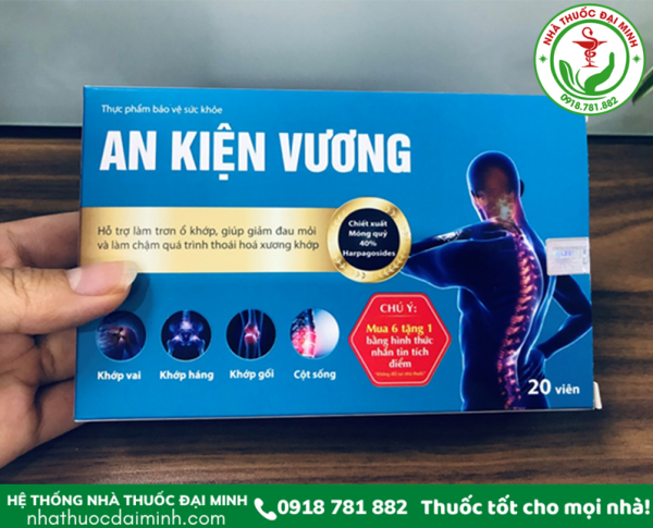 An Kiện Vương - hỗ trợ làm trơn ổ khớp, giảm đau mỏi khớp - Hình ảnh 3