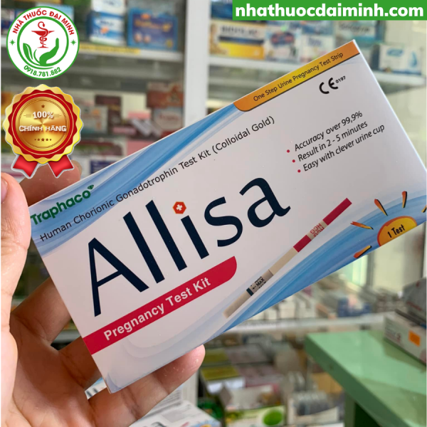 Que Thử Thai Allisa Pregnancy Test Kit Traphaco