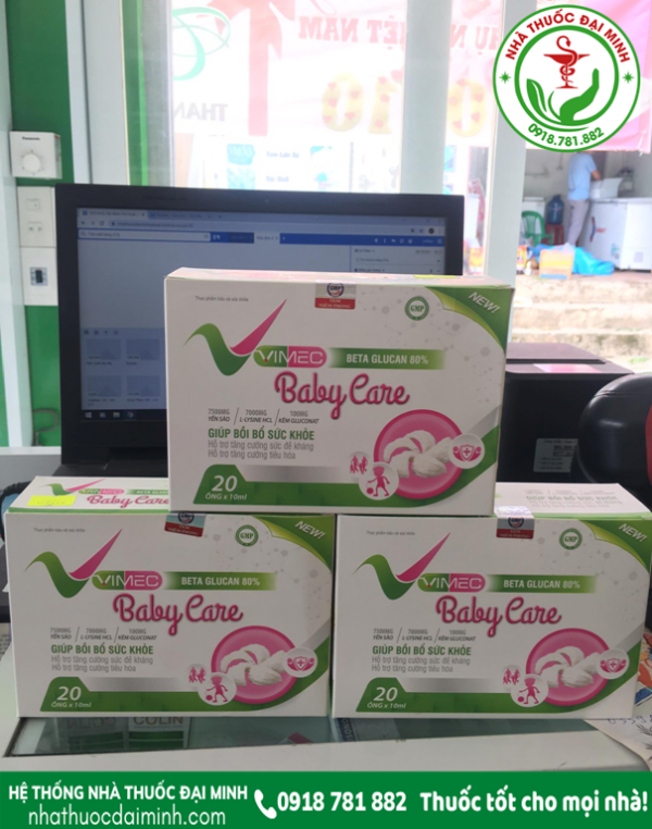 BABY CARE VIMEC - Hộp 20 ống x 10ml - Hình ảnh 4