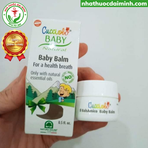 Sáp Giữ Ấm Baby Balm Cucciolo 15ml - Hình ảnh 2