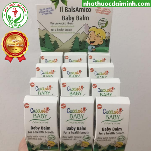 Sáp Giữ Ấm Baby Balm Cucciolo 15ml - Hình ảnh 3