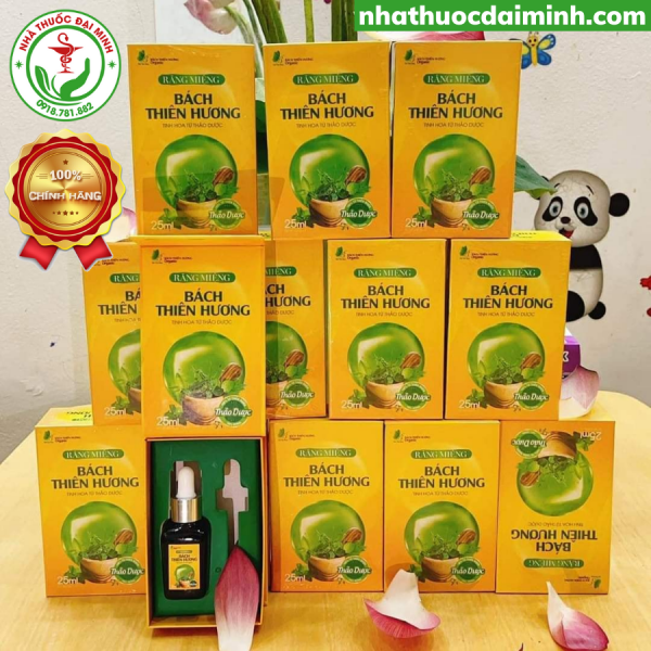 Tinh Dầu Răng Miệng Bách Thiên Hương 25ml - Hỗ Trợ Các Bệnh Răng Miệng, Giảm Hôi Miệng, Sâu Răng - Hình ảnh 3