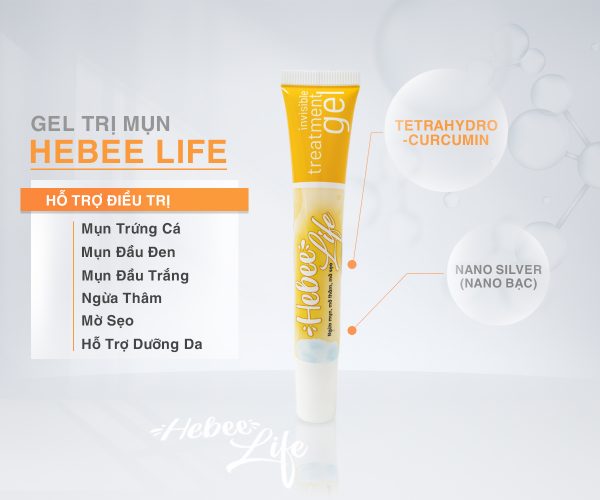 GEL NGỪA MỤN MỜ SẸO MỜ THÂM HEBEE LIFE