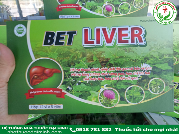 VIÊN UỐNG BỔ GAN BET LIVER