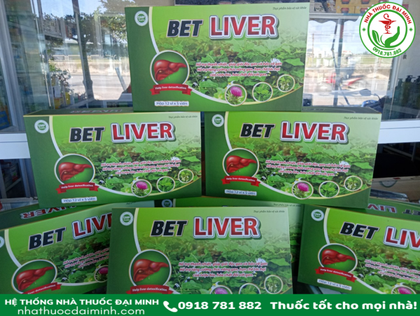 VIÊN UỐNG BỔ GAN BET LIVER - Hình ảnh 2