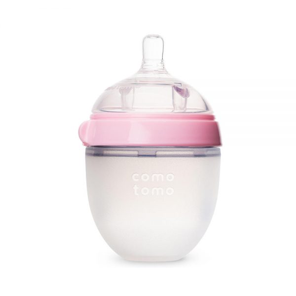 BÌNH SỮA COMOTOMO BABY BOTTLS - PINK 150ML