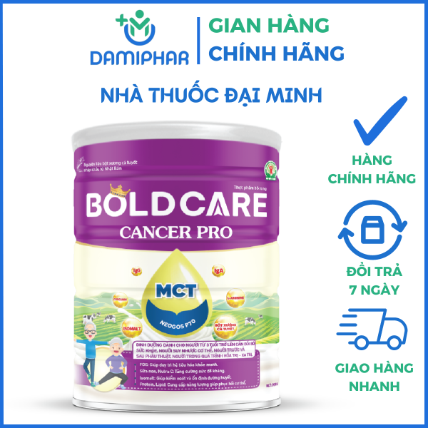 Sữa Dinh Dưỡng Bold Care Cancer Pro Lon 900g