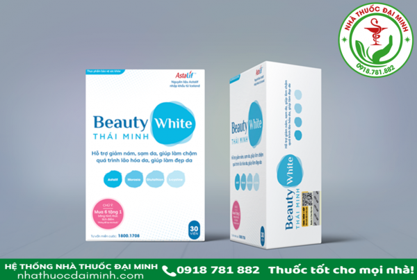 BEAUTY WHITE THÁI MINH – HỖ TRỢ LÀM ĐẸP DA, SÁNG DA