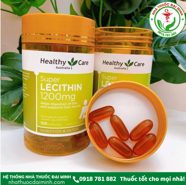 Mầm đậu nành Healthy Care Super Lecithin của Úc - Hình ảnh 3