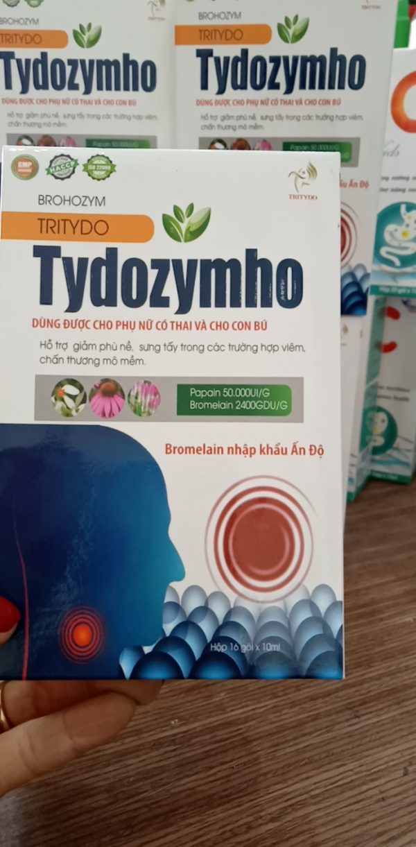 BROHOZYM TRITYDO TYDOZYMHO - GIẢM VIÊM, CHỐNG SƯNG - Hình ảnh 2