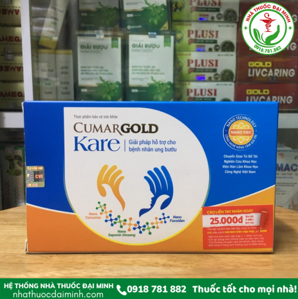 CUMARGOLD KARE – HỖ TRỢ ĐIỀU TRỊ UNG THƯ - Hộp 3 vỉ x 10 viên - Hình ảnh 4